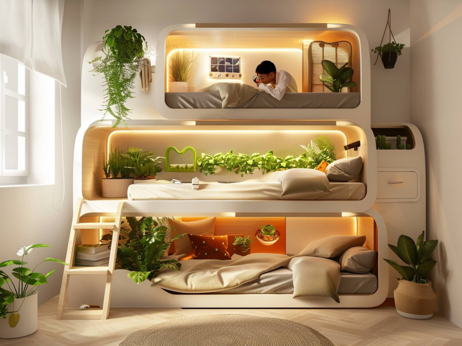 Najlepsze ekologiczne łóżka piętrowe dla dzieci