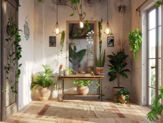 Jak urządzić przedpokój w stylu industrialnym z akcentami eco-friendly