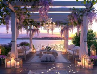 Jak urządzić ogród w stylu romantycznym z funkcjonalnym oświetleniem LED