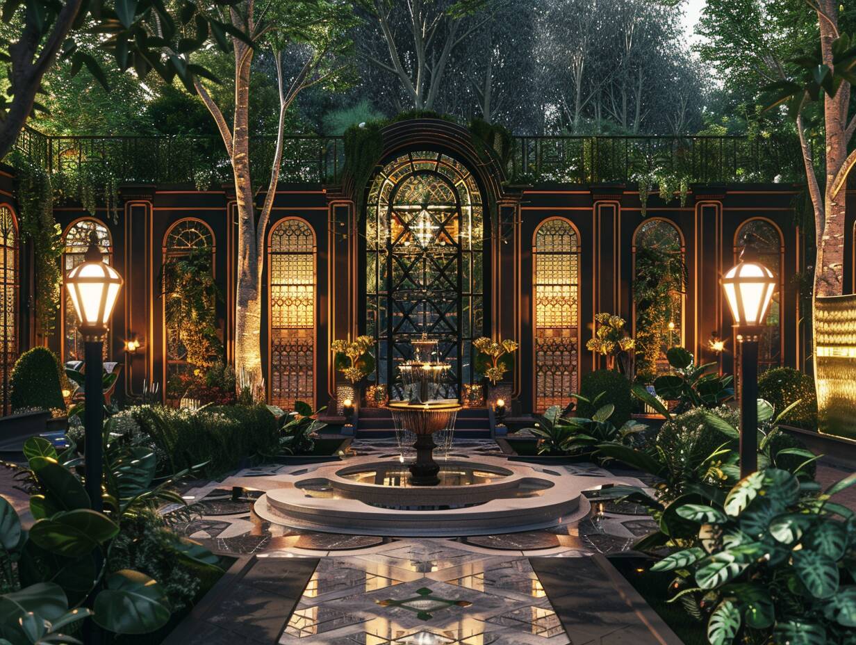 Jakie lampy solarne najlepiej sprawdzą się w ogrodach w stylu art deco