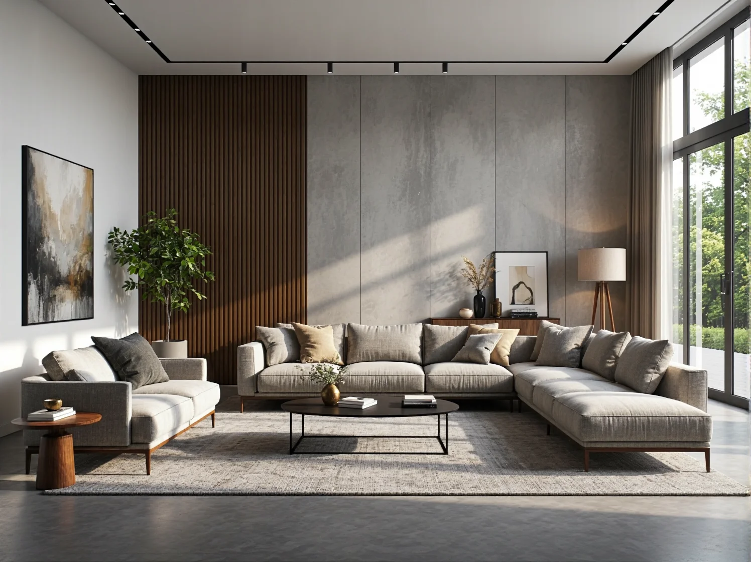 Pikowana sofa z aksamitu i luksusowe tekstylia w salonie glamour.