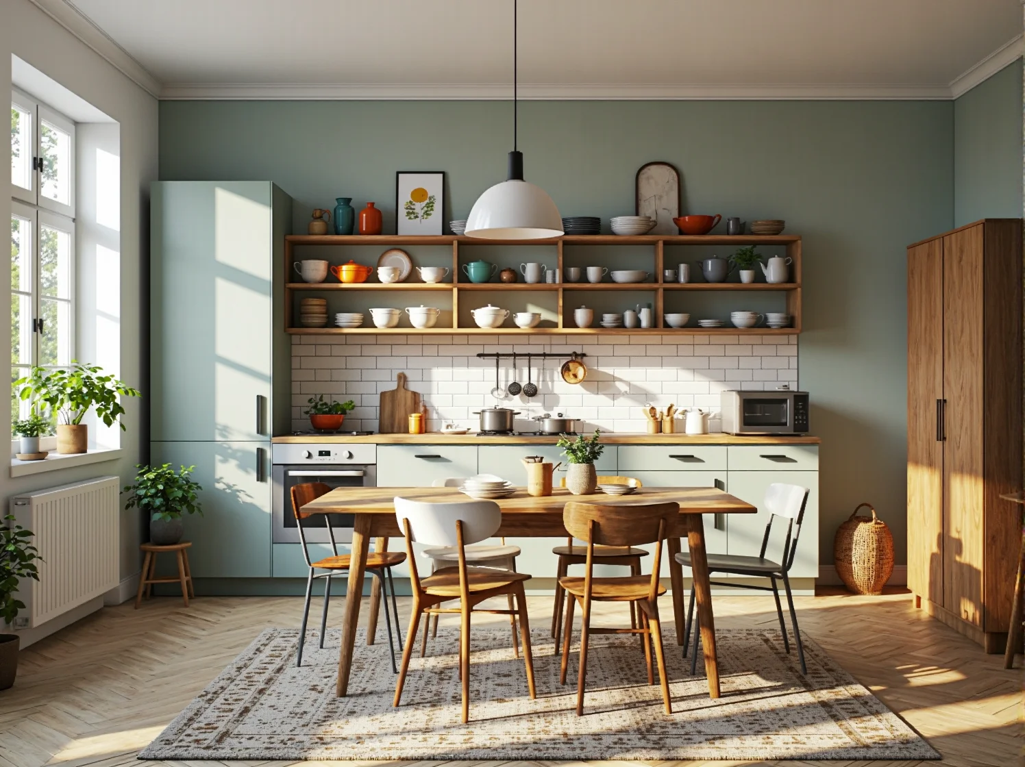 Pomysł na aranżację biura domowego z dbałością o ergonomię i komfort pracy.