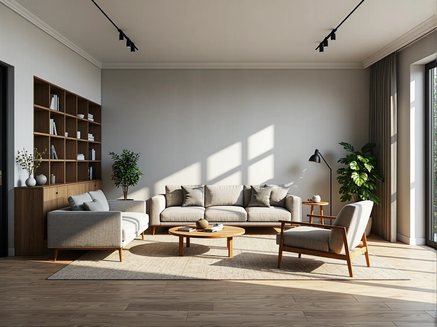 Biurko w sypialni, wydzielona strefa pracy, małe wnętrza, rozwiązania do pracy zdalnej