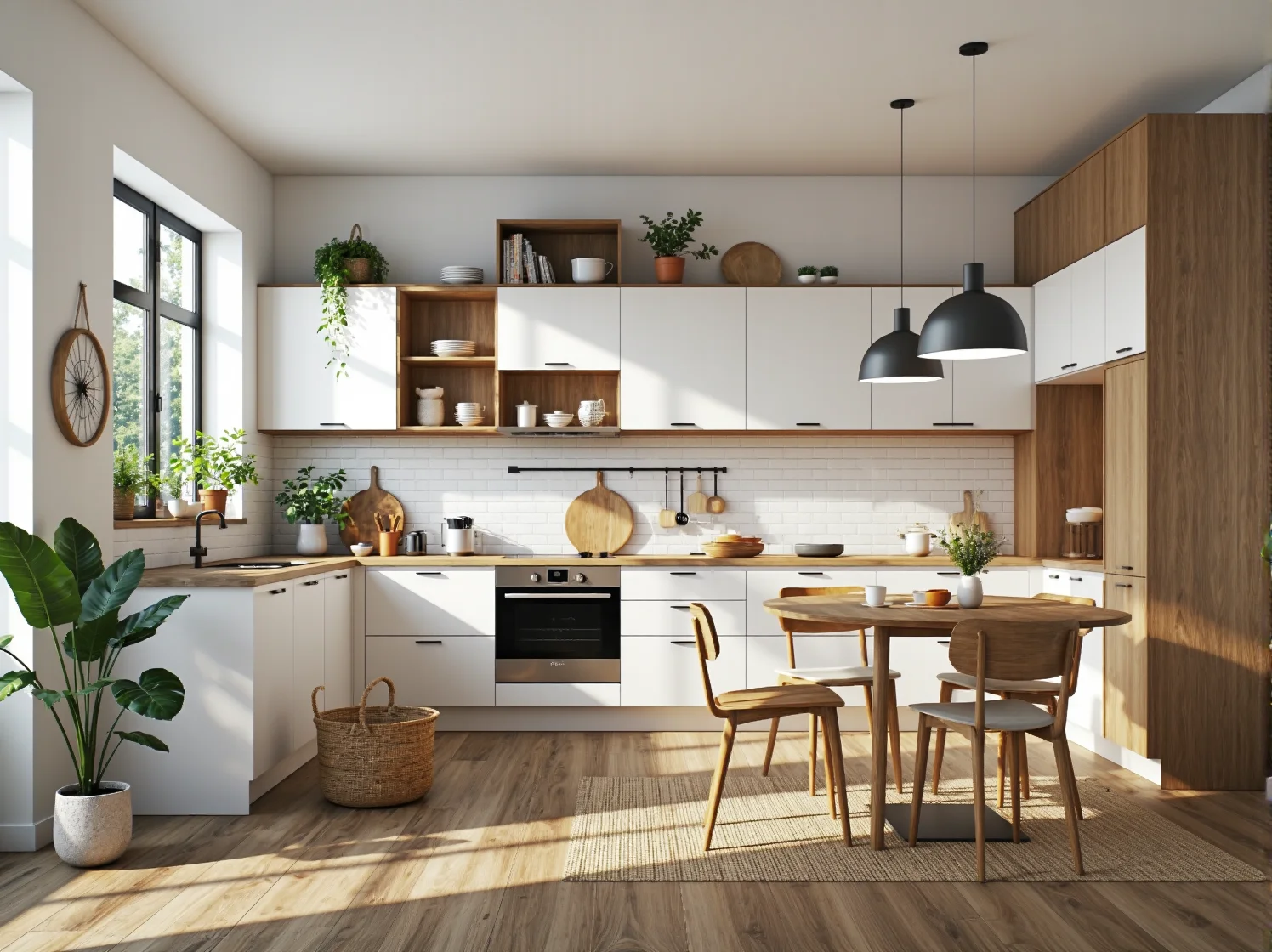 Detale drewnianej komody w stylu industrialnym – idealna do loftowego salonu.