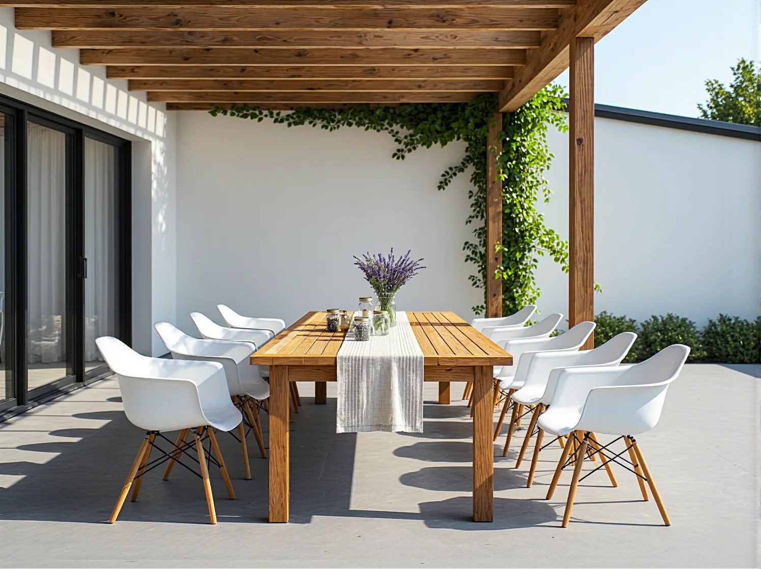 Dodatki hygge na tarasie: koce, poduszki i nastrojowe latarnie LED