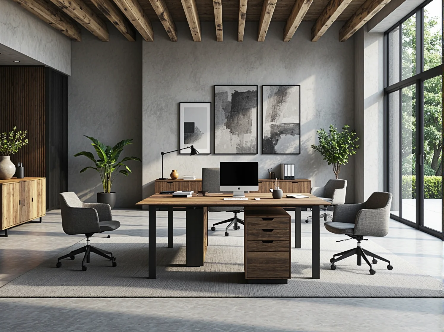 Elegancka komoda z szufladami do inteligentnego przechowywania