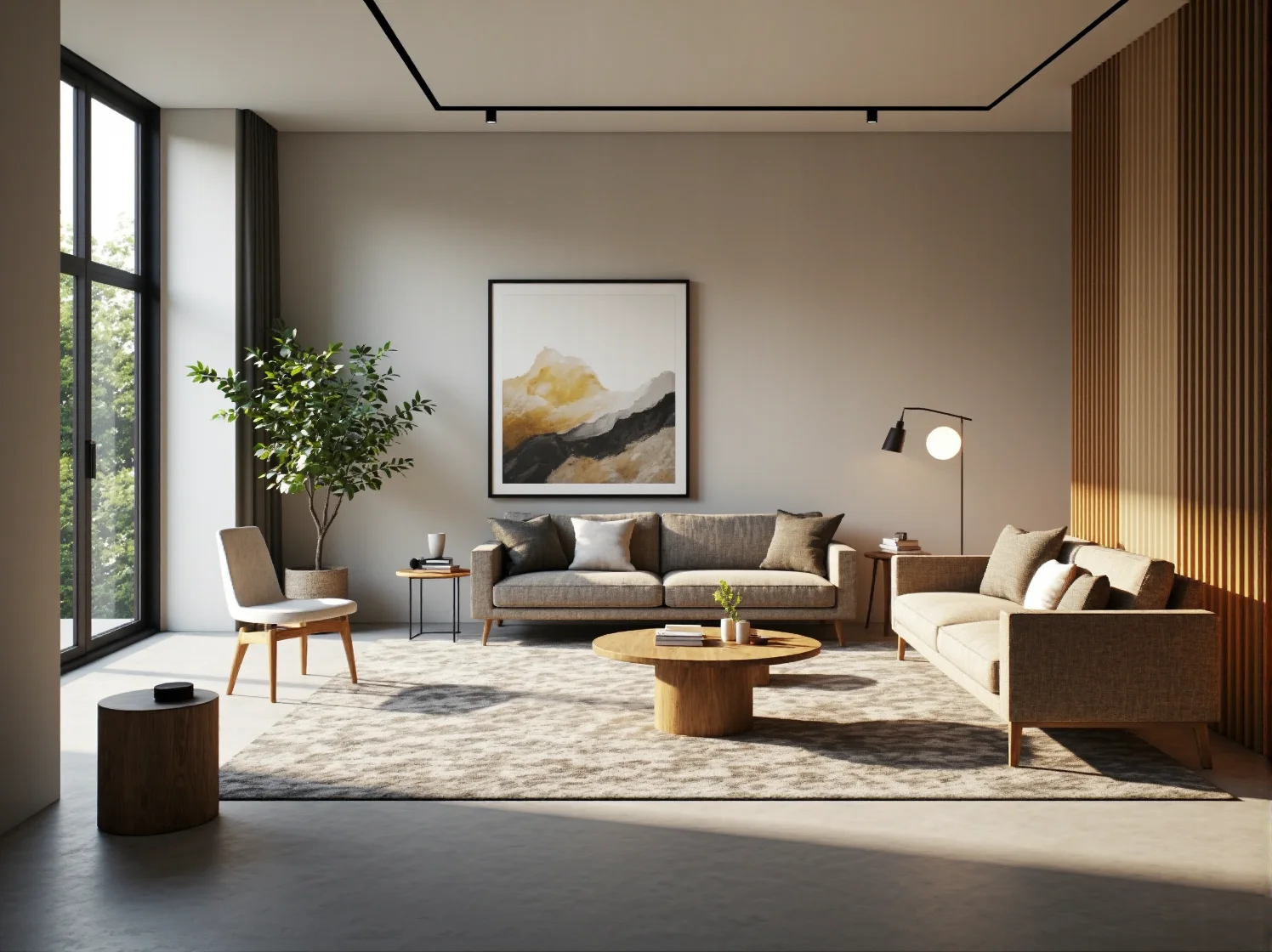 Ergonomiczny szezlong w lobby hotelowym zapewniający gościom najwyższy komfort i relaks.