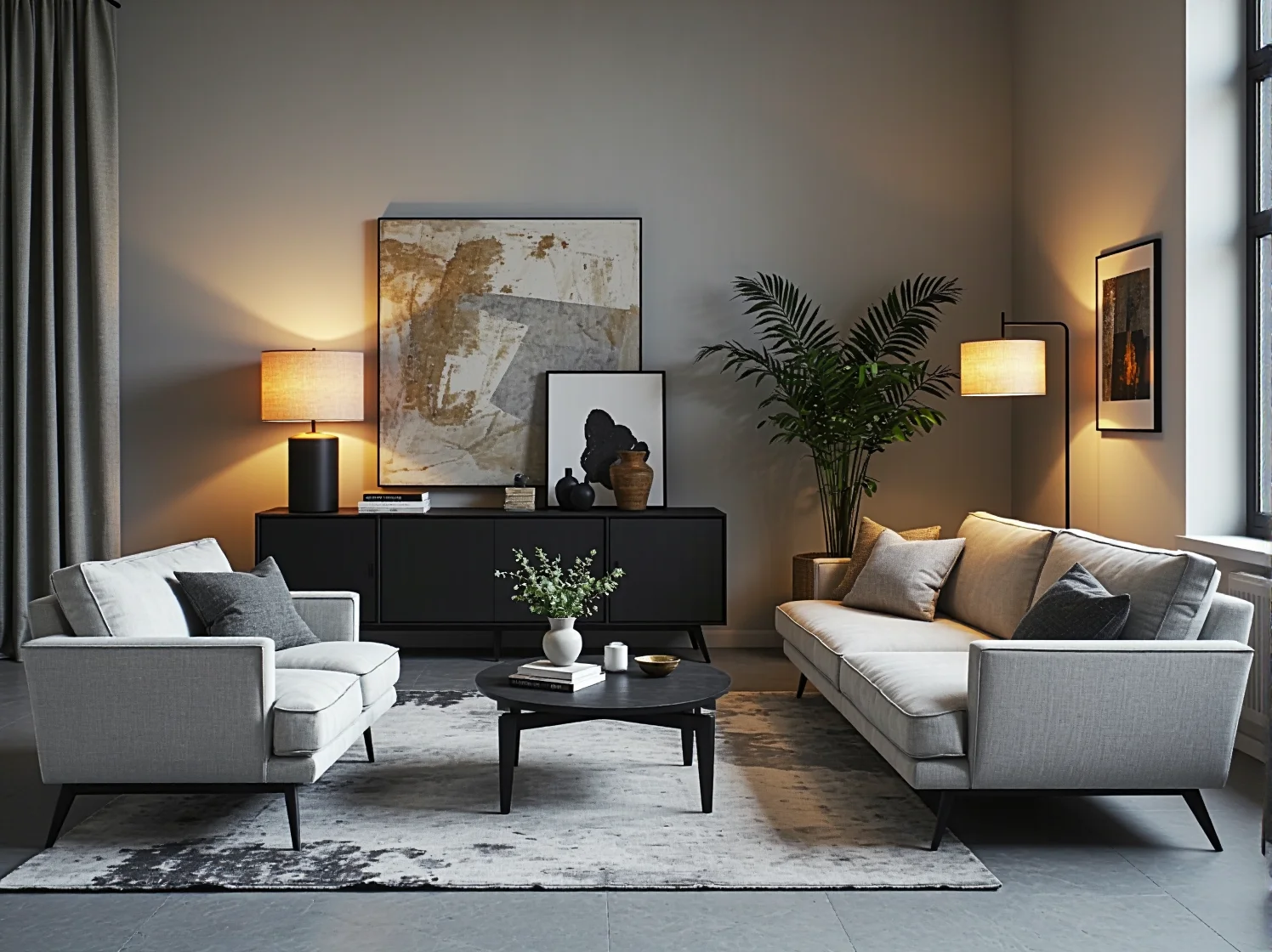 Lampa wisząca w stylu kolonialnym z abażurem do jadalni