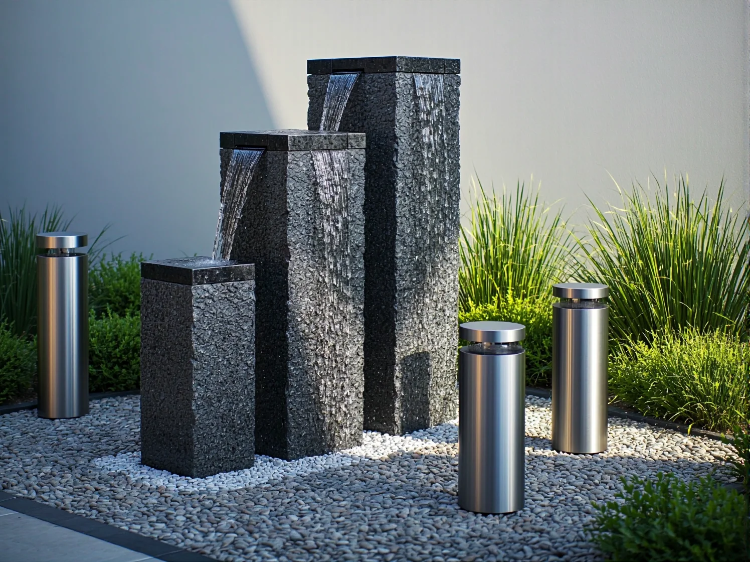 Wodoszczelne lampy LED IP68 do oświetlenia fontanny i oczka wodnego.