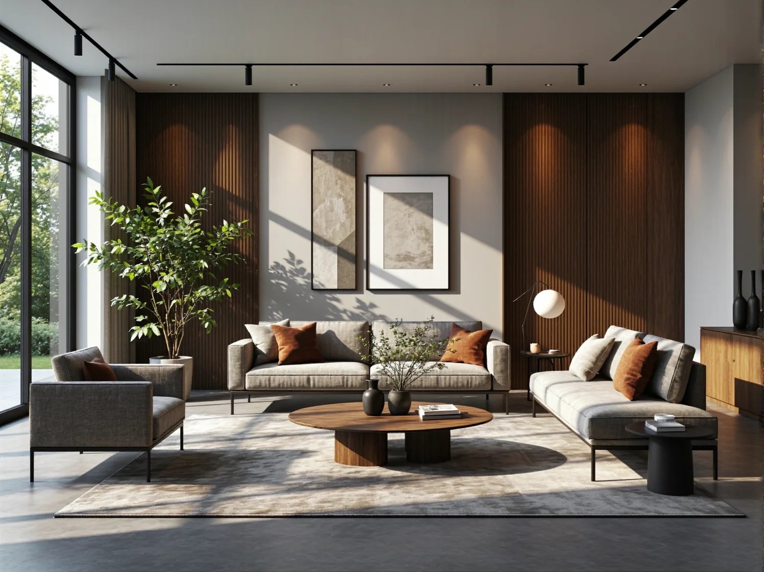 Nowoczesny zestaw wypoczynkowy szary z sofą i fotelem