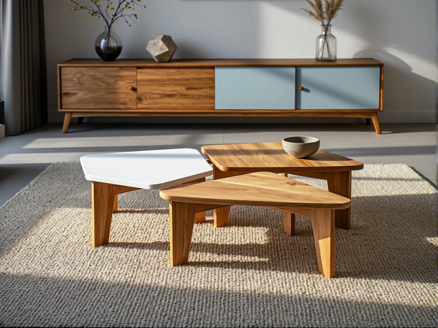 Kącik kuchenny z meblami modułowymi – wysokiej jakości materiały i prosta forma w funkcjonalnym stylu scandi.