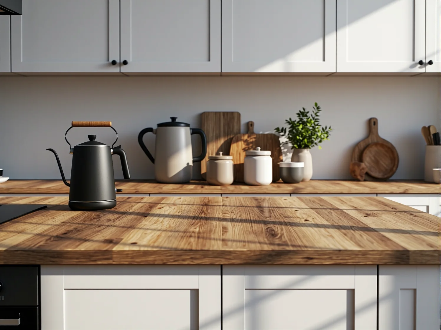 Mobilny stolik na kółkach ułatwiający szybką zmianę aranżacji małej przestrzeni.