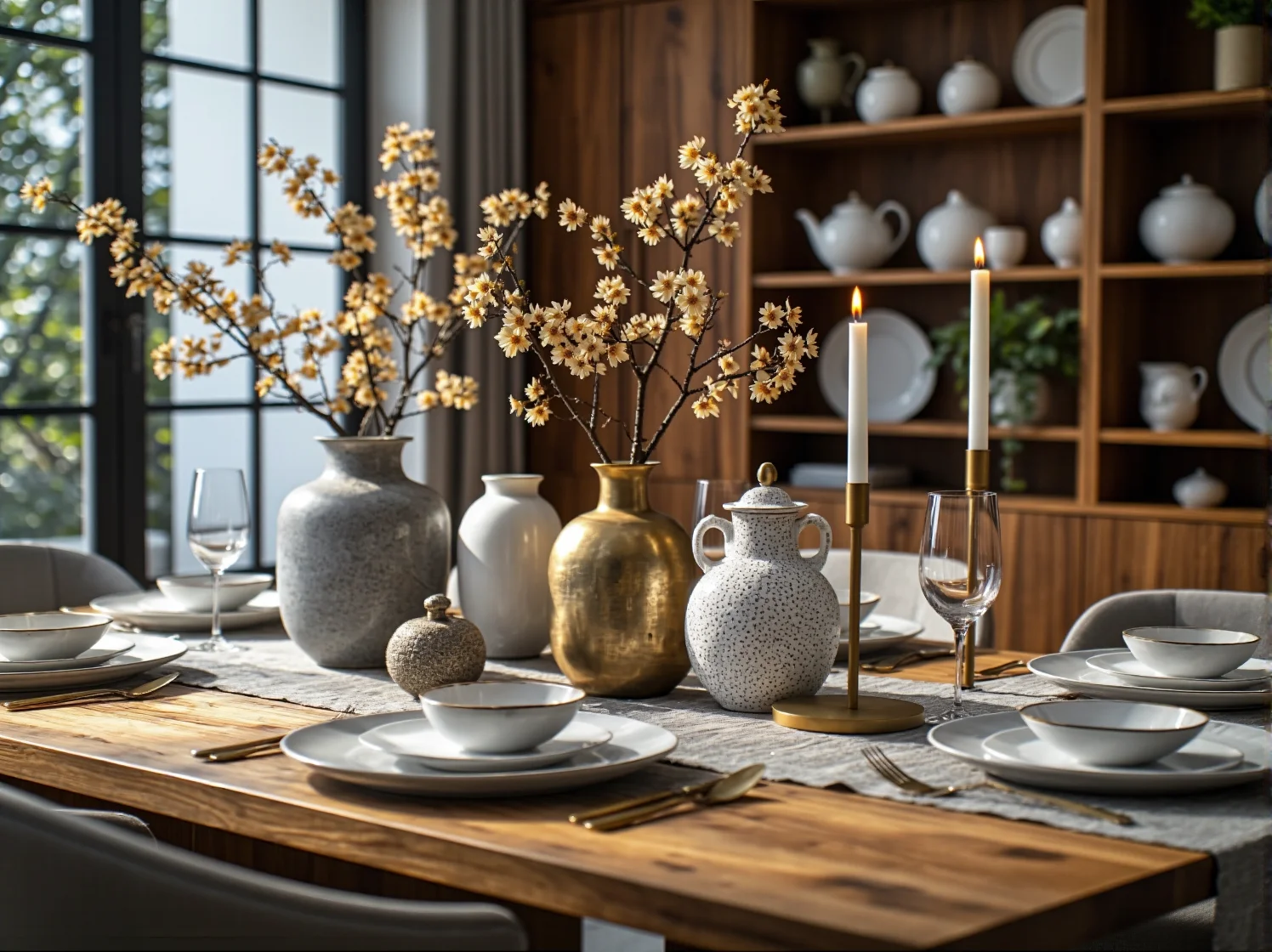 Nowoczesna interpretacja lampy wiszącej do kolonialnej jadalni.