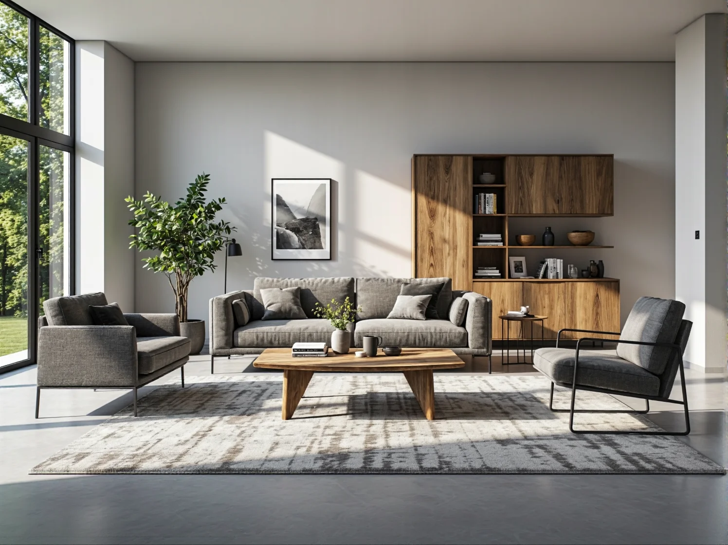 Stylowy narożnik modułowy z eko-skóry – idealny mebel wypoczynkowy do salonu.