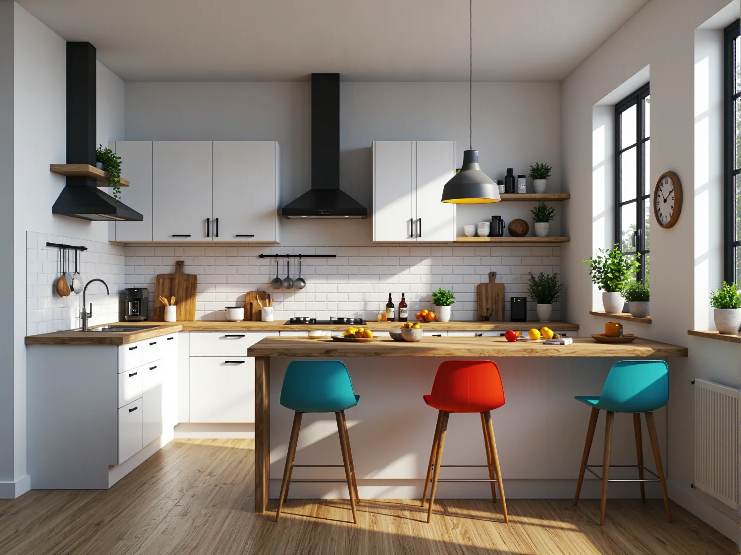 Transparentne krzesła do jadalni, które nie przytłaczają małej przestrzeni i nadają lekkości