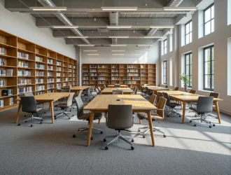 Duży stół konferencyjny dębowy z drewnianymi nogami