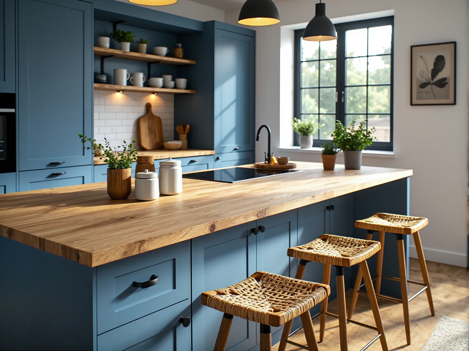 Nowoczesny kącik do nauki z regulowanym biurkiem i ergonomicznym krzesłem.