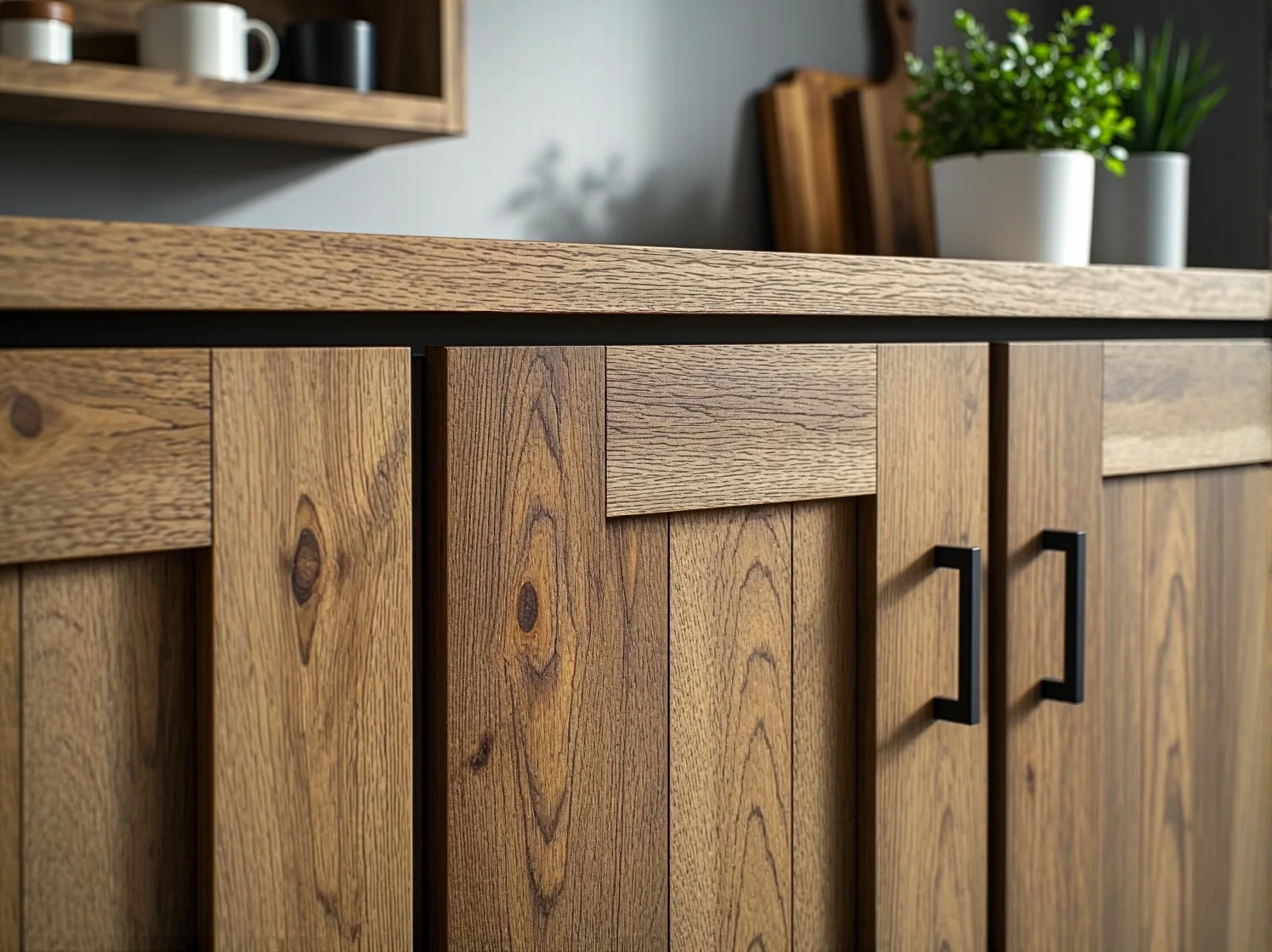 Stylowa komoda z drewna z odzysku w aranżacji retro - unikalny mebel z historią.