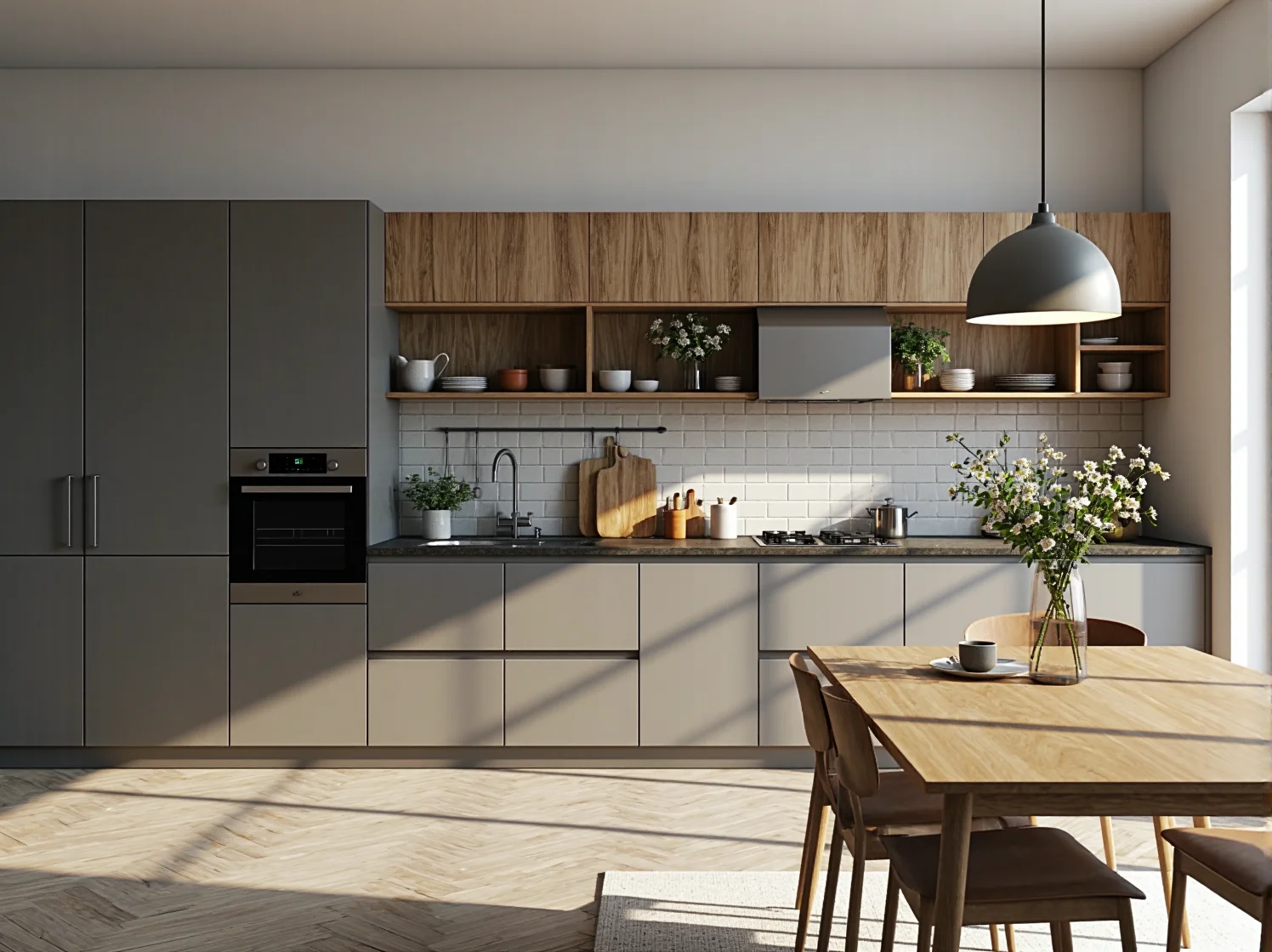 Stylowe lampy stołowe z abażurami jako dopełnienie luksusowej aranżacji glamour.