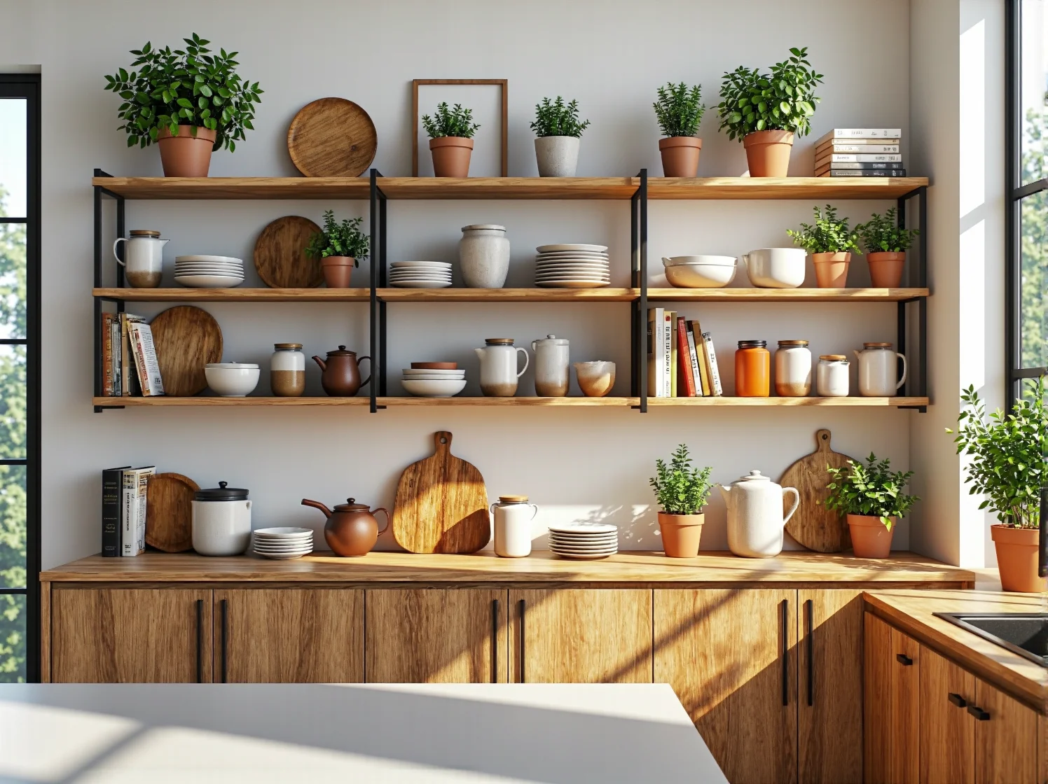 Proces malowania i postarzania drewna na regał DIY pasujący do wnętrz vintage